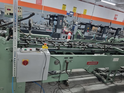 80 cm 3 Point Side Gluer Folder Machine - 3