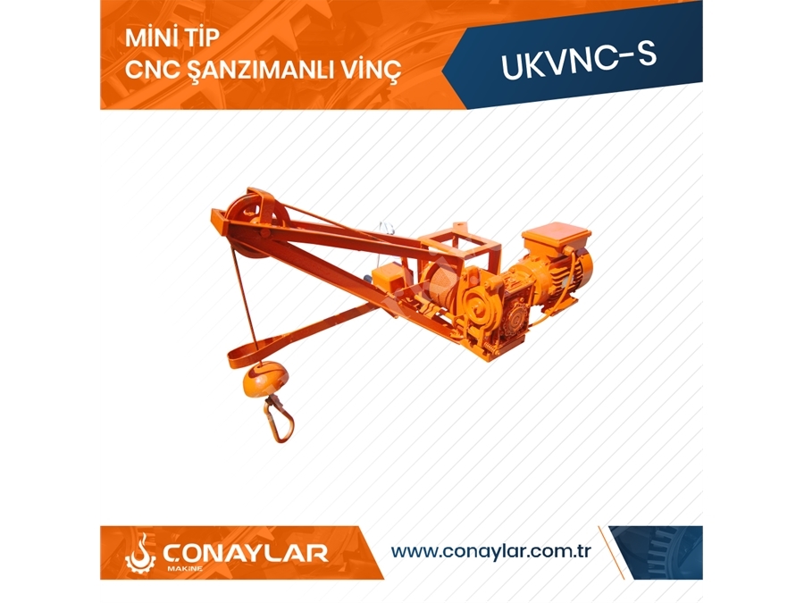 CNC Redüktörlü İnşaat Dam Vinci 3.0 Hp