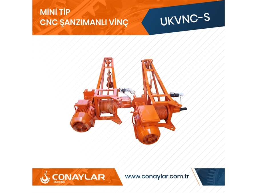 CNC Redüktörlü İnşaat Dam Vinci 3.0 Hp