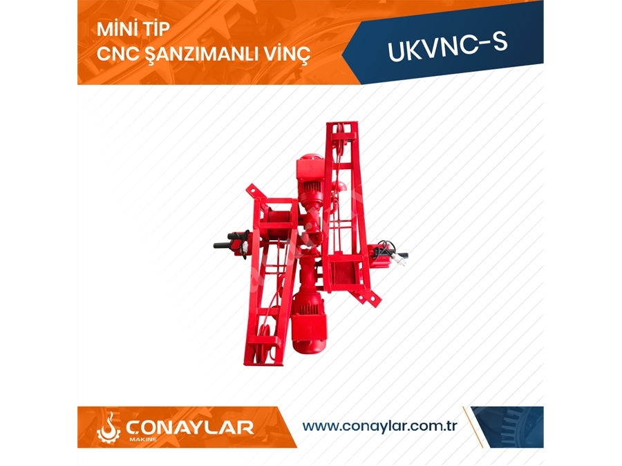 CNC Redüktörlü İnşaat Dam Vinci 3.0 Hp