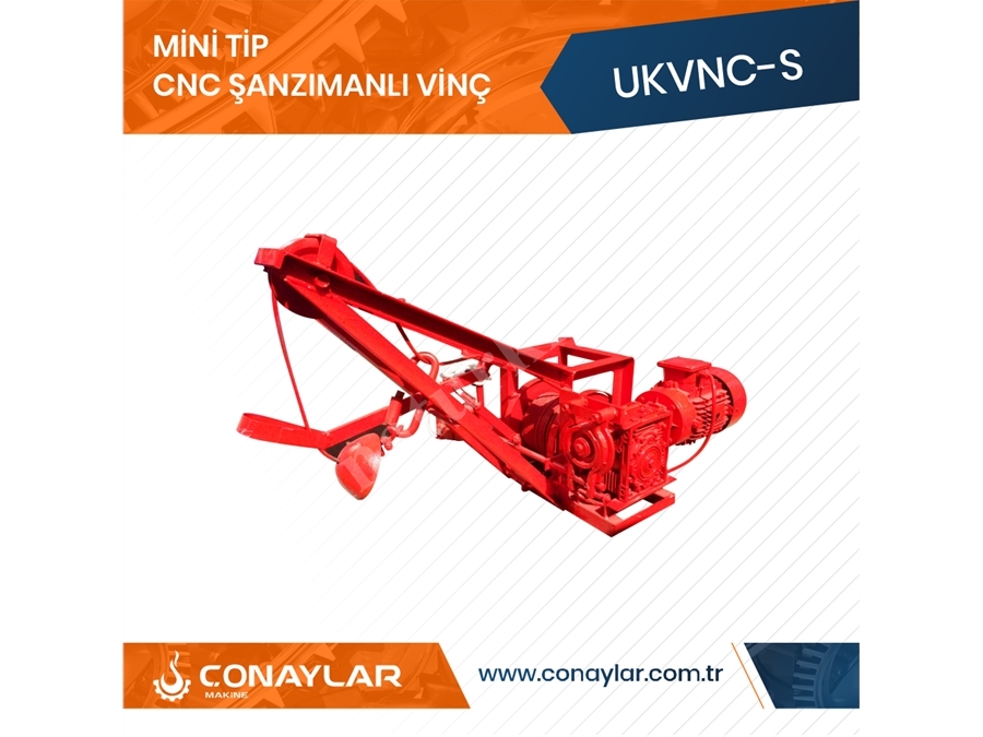 CNC Redüktörlü İnşaat Dam Vinci 3.0 Hp