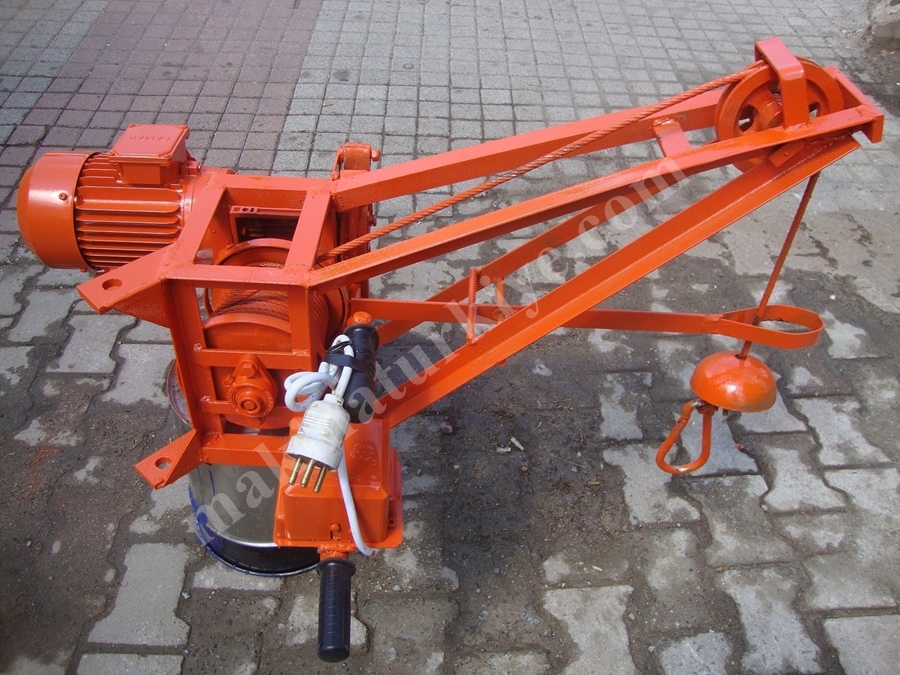 CNC Redüktörlü İnşaat Dam Vinci 3.0 Hp