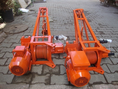 CNC Redüktörlü İnşaat Dam Vinci 3.0 Hp - 8