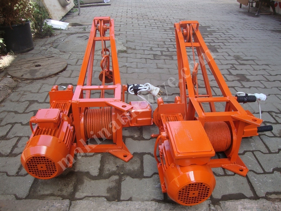 CNC Redüktörlü İnşaat Dam Vinci 3.0 Hp