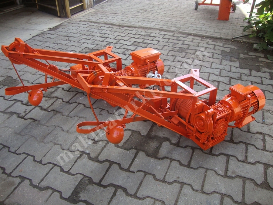CNC Redüktörlü İnşaat Dam Vinci 3.0 Hp