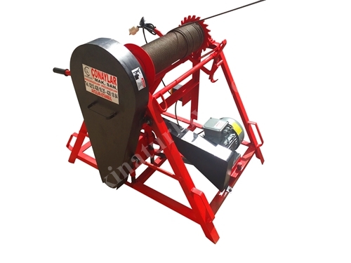 5.5 Hp Yerden Kumandalı Kayışlı Gırgır Vinç