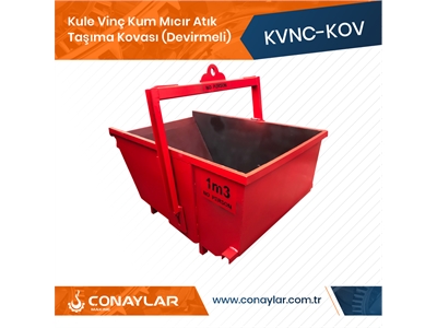 Kule Vinç Kum Mıcır Atık Taşıma Kovası - 3