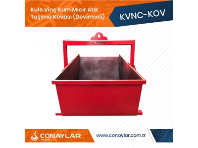Kule Vinç Kum Mıcır Atık Taşıma Kovası - 4