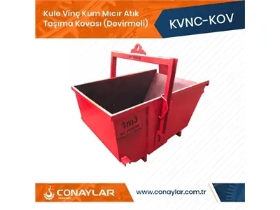 Kule Vinç Kum Mıcır Atık Taşıma Kovası