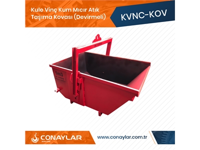 Kule Vinç Kum Mıcır Atık Taşıma Kovası - 8