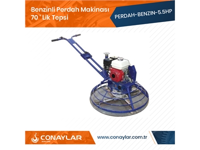 70'lik Benzin Motorlu Perdah Makinası - 0