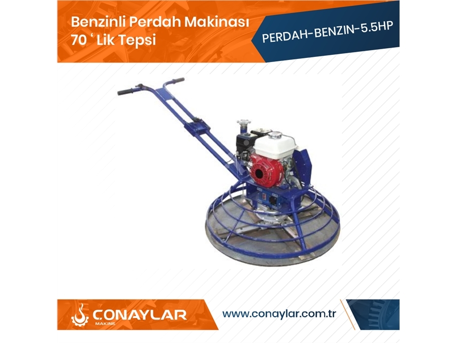 70'lik Benzin Motorlu Perdah Makinası