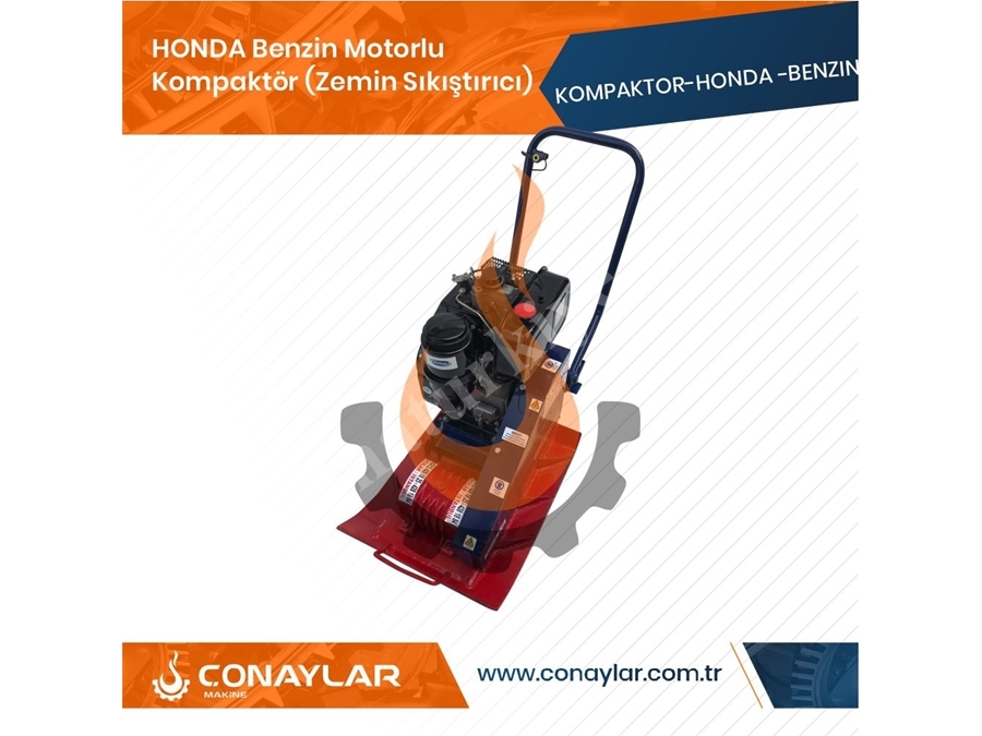 Kompaktör 2000 Kg 6.5 Hp