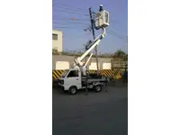 Plateforme télescopique montée sur camion de 10 m / Ansan Atp.10