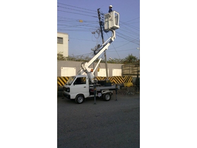 10 Mt Araç Üstü Teleskopik Platform / Ansan Atp.10  - 0