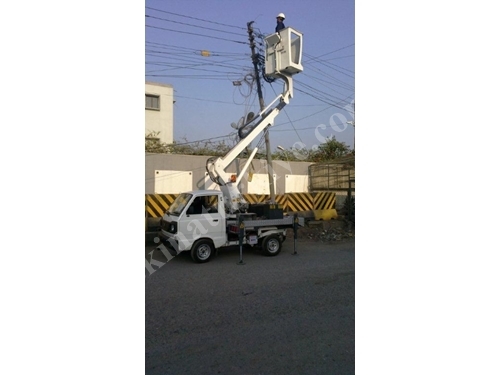 10-метровая телескопическая платформа на автомобильной установке / Ansan Atp.10 