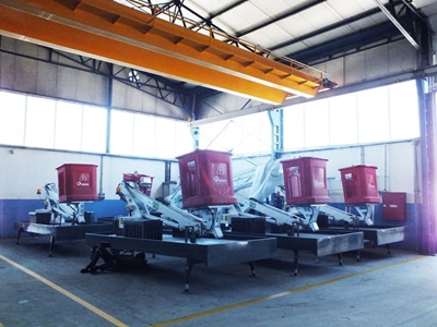 10 Mt Araç Üstü Teleskopik Platform / Ansan Atp.10  - 5