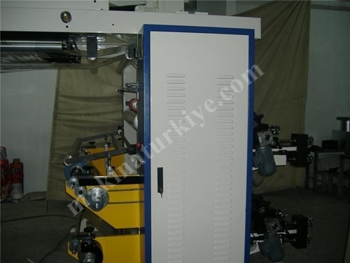 3 Renk Stack Sistem Flexo Baskı Makinası  AC 3110