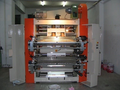 4 Renk Stack Sistem Flexo Baskı Makinası AC 4110 - 11