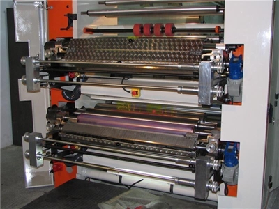 4 Renk Stack Sistem Flexo Baskı Makinası AC 4110 - 1
