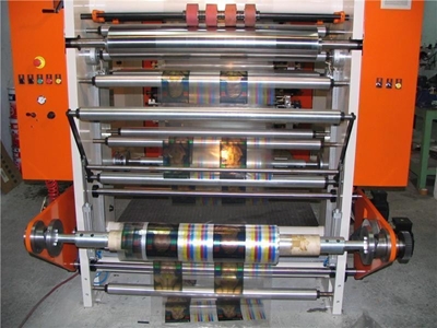 4 Renk Stack Sistem Flexo Baskı Makinası AC 4110 - 2