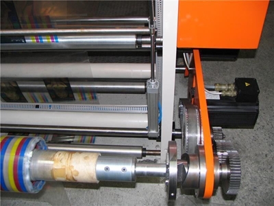 4 Renk Stack Sistem Flexo Baskı Makinası AC 4110 - 3