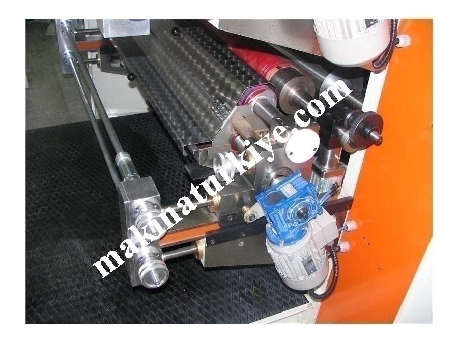 4 Renk Stack Sistem Flexo Baskı Makinası AC 4110