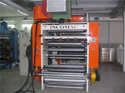 4 Renk Stack Sistem Flexo Baskı Makinası AC 4110 - 7