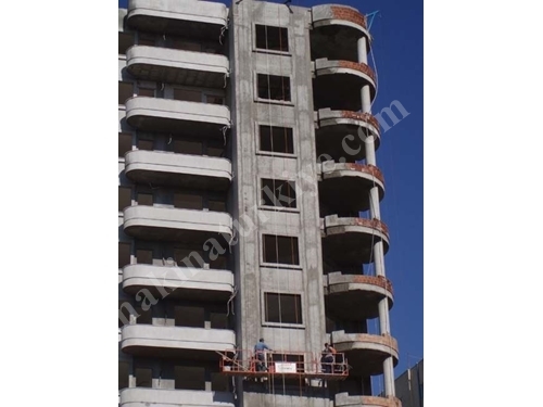 Yukarıdan Motorlu Asma İskele