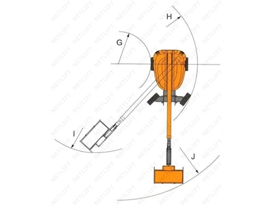 16 Mt Motorlu Teleskobik Bomlu Lift / Netlift Nl-Gtbz 16s