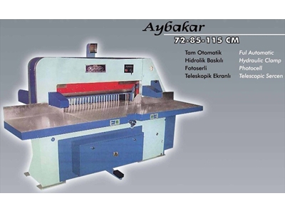 Otomatik Kesim Makinası ( 85 Cm ) Aybakar T- 85 cm
