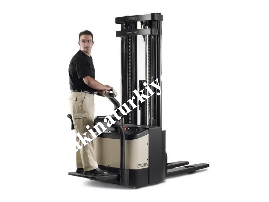 1.25 Ton Katlanabilir Platformlu Elektrikli İstifleme Makinesi