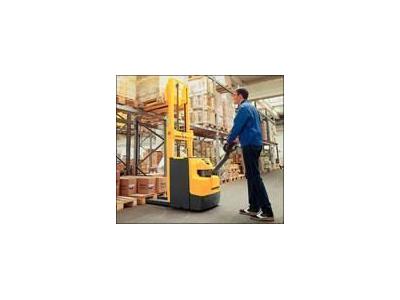 2 Ton Çift Paletli Elektrikli İstif Makinesi / Jungheinrich Ejd 220 - 2