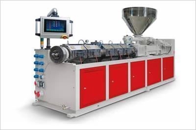 Paralel Çift Vidalı Pvc Boru Ekstruder