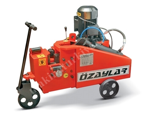38 Mm Rebar Cutting Machine  Hidrolik Tahrik Sistemli Demir Kesme Makinası
