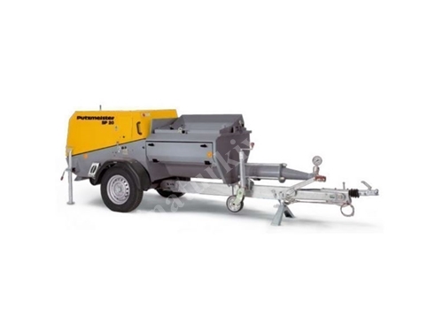 Helezonlu Şap Ve Harç Pompası Putzmeister SP 20 DHF