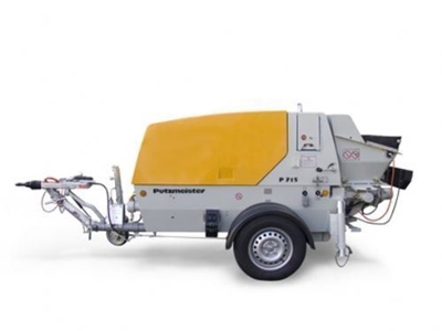 İnce Beton Pompası - Elektrikli ( 18 m3 /h ) - 0