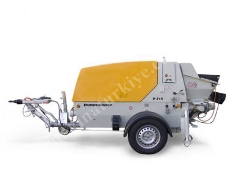 İnce Beton Pompası - Elektrikli ( 18 m3 /h )