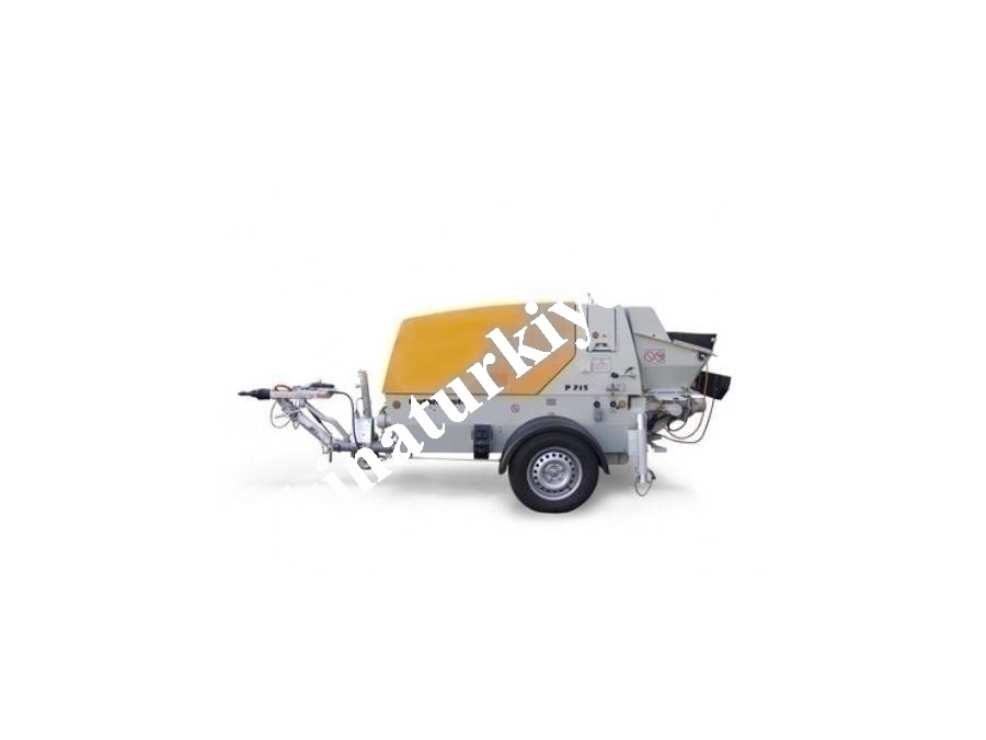 İnce Beton Pompası - Elektrikli ( 18 m3 /h )