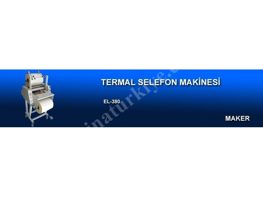 L 36 Cm Termal Selafon Makinası 
