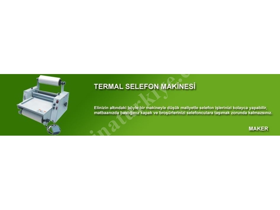 L 36 Termal Selafon Makinası