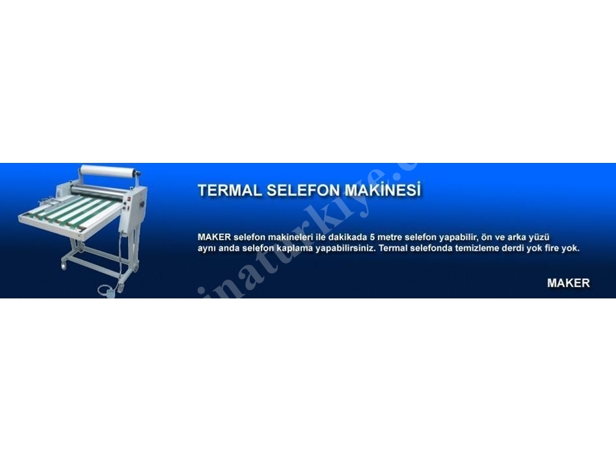 76 Cm Termal Selafon Makinesi