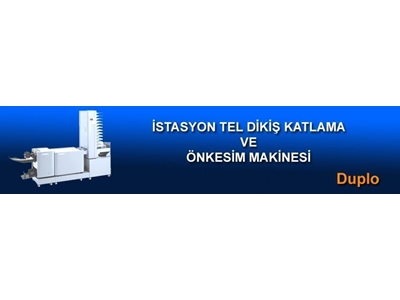 Tel Dikiş Katlama Ve Ön Kesim Makinası - 1
