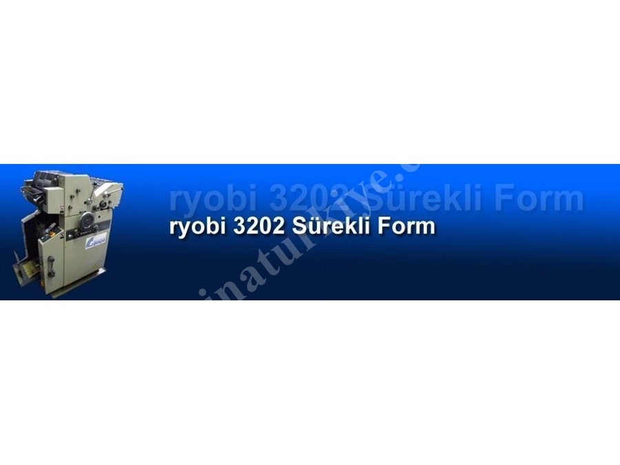 Ryobi Sürekli Form Makinesi