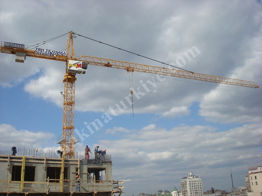 Üstten Dönen Kule Vinç - 6 Ton 154 Ec-H 6 Fr.Tronic 