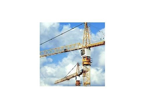 Üstten Dönen Kule Vinç 8 Ton 55 Metre 132 Ech 8 Litronic