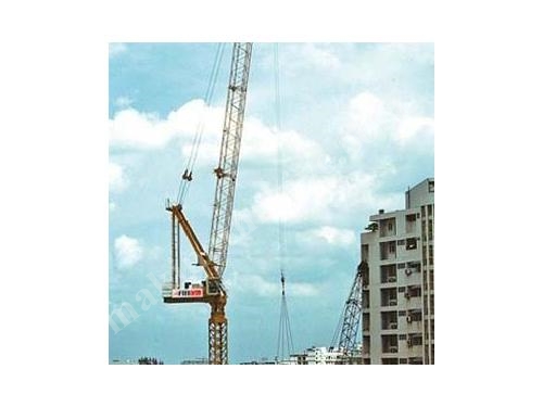 Boom Kaldırılabilen Kule Vinç 50 Metre 12 Ton