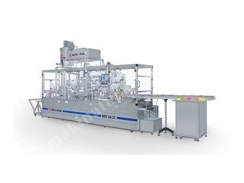Termoform Ambalaj Makinesi Beta-Pak BPT -26/37 MAX LABEL
