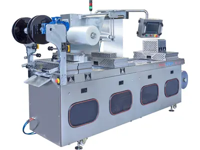 370x260 mm Vollautomatische Kettentiefziehverpackungsmaschine