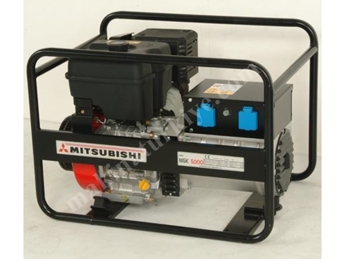 Benzinli  Jeneratör 5 Kva / Mitsubishi Mgk 5000